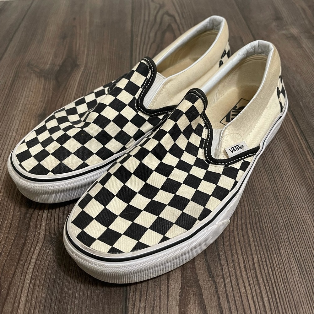 Checkered Vans
